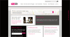 Desktop Screenshot of drugaidcymru.com
